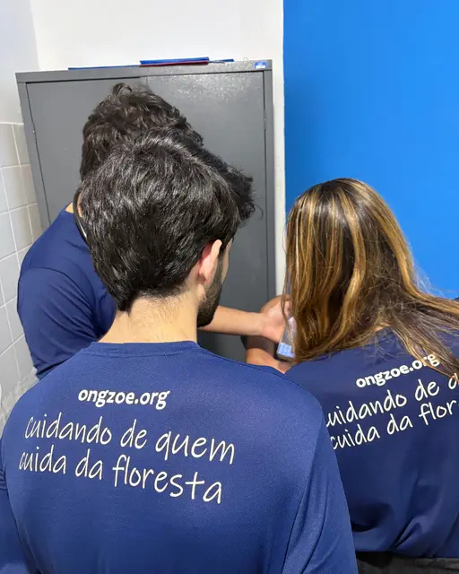 Foto de expedição da ONG Zoé