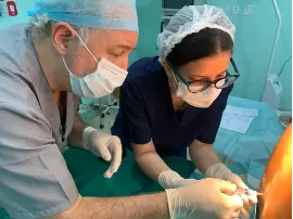 Photo of the 3rd Expedition: Surgical Center Inauguration