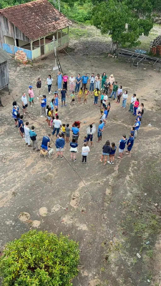 Foto de expedição da ONG Zoé